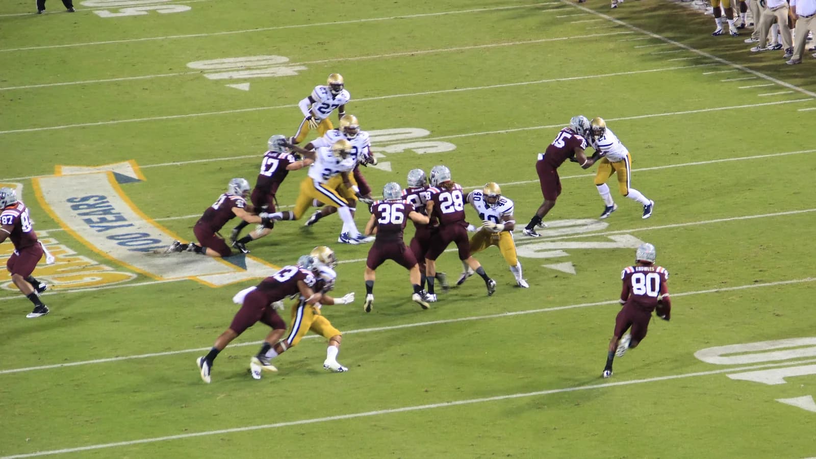 Photo from the 2013 Georgia Tech Yellow Jackets football team, all taken at Bobby Dodd Stadium.