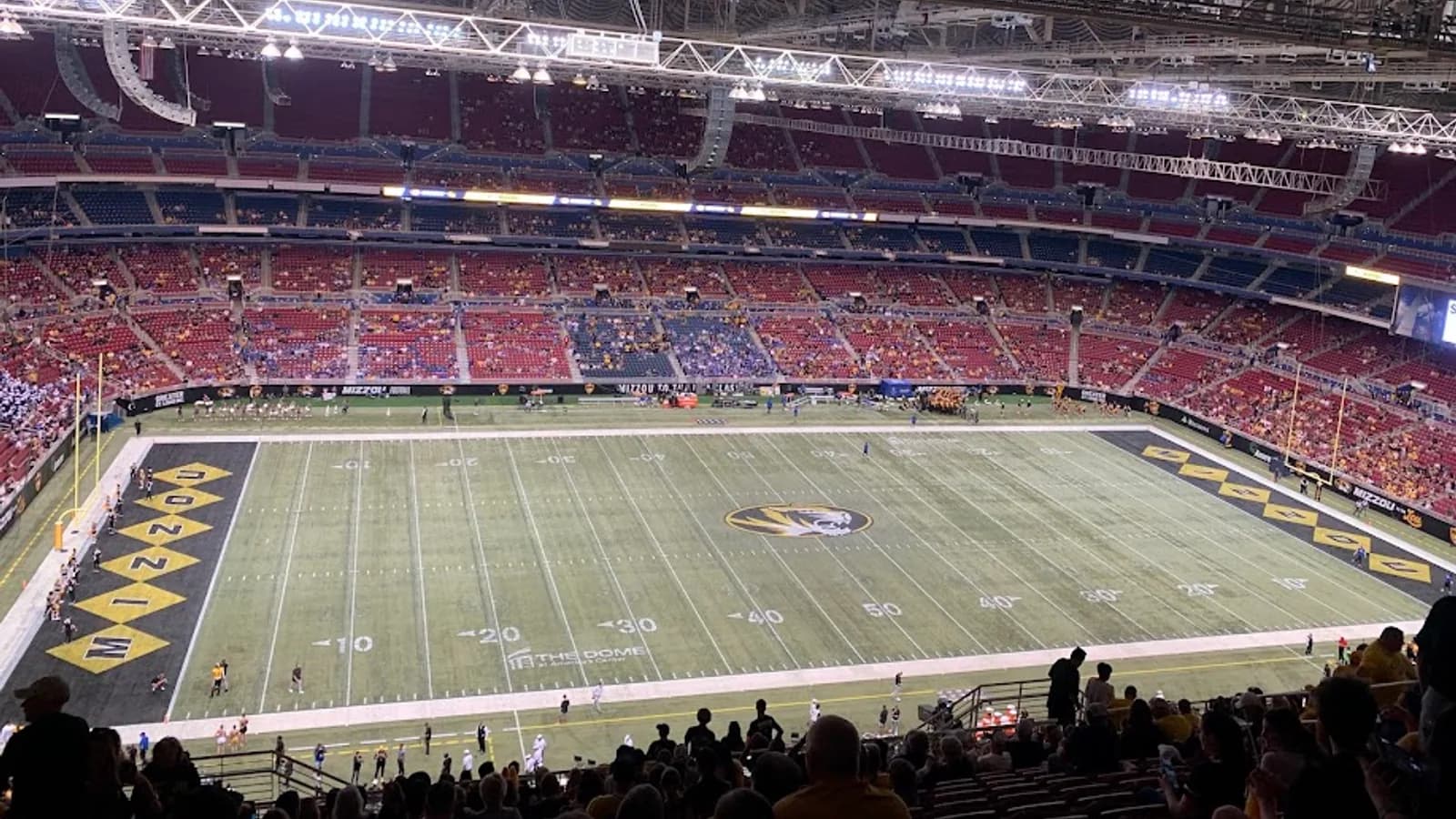 Field at the Dome at America's Center for the Missouri Tigers