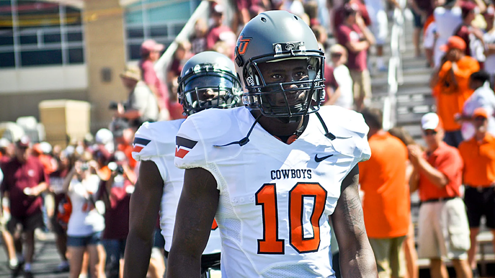 Markelle Martin enters the stadium for the 9/24/11 Oklahoma State - Texas A&M football game.