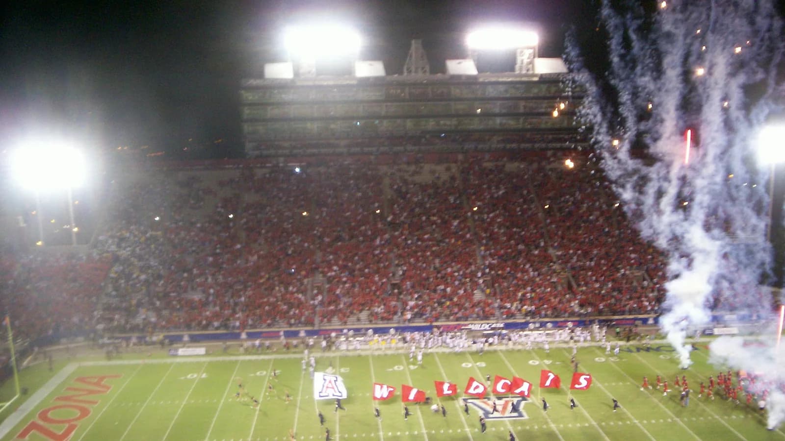 Arizona Stadium during a Wildcats football game.