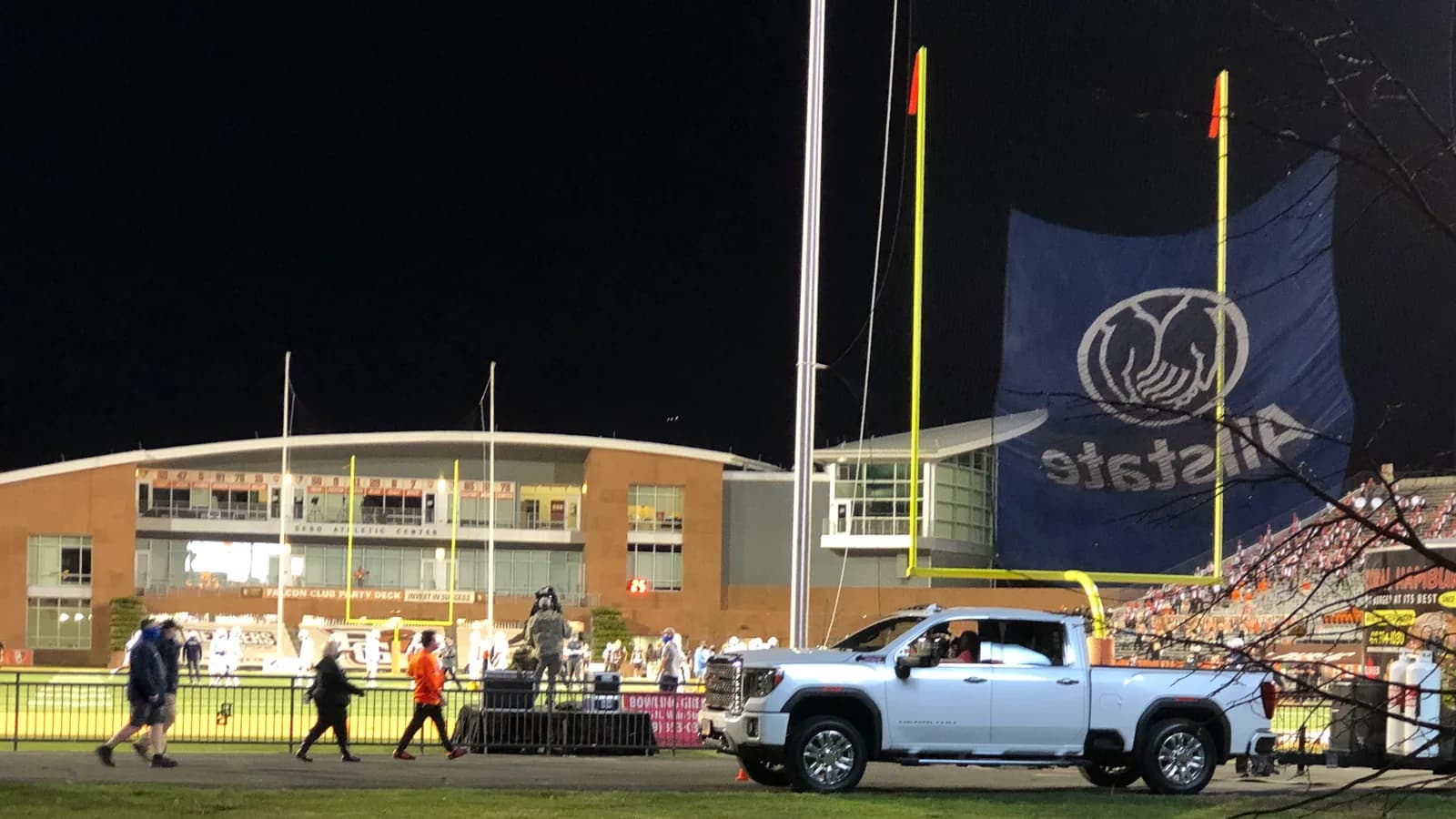 Doyt Perry Stadium before Bowling Green faces Kent State in 2020.