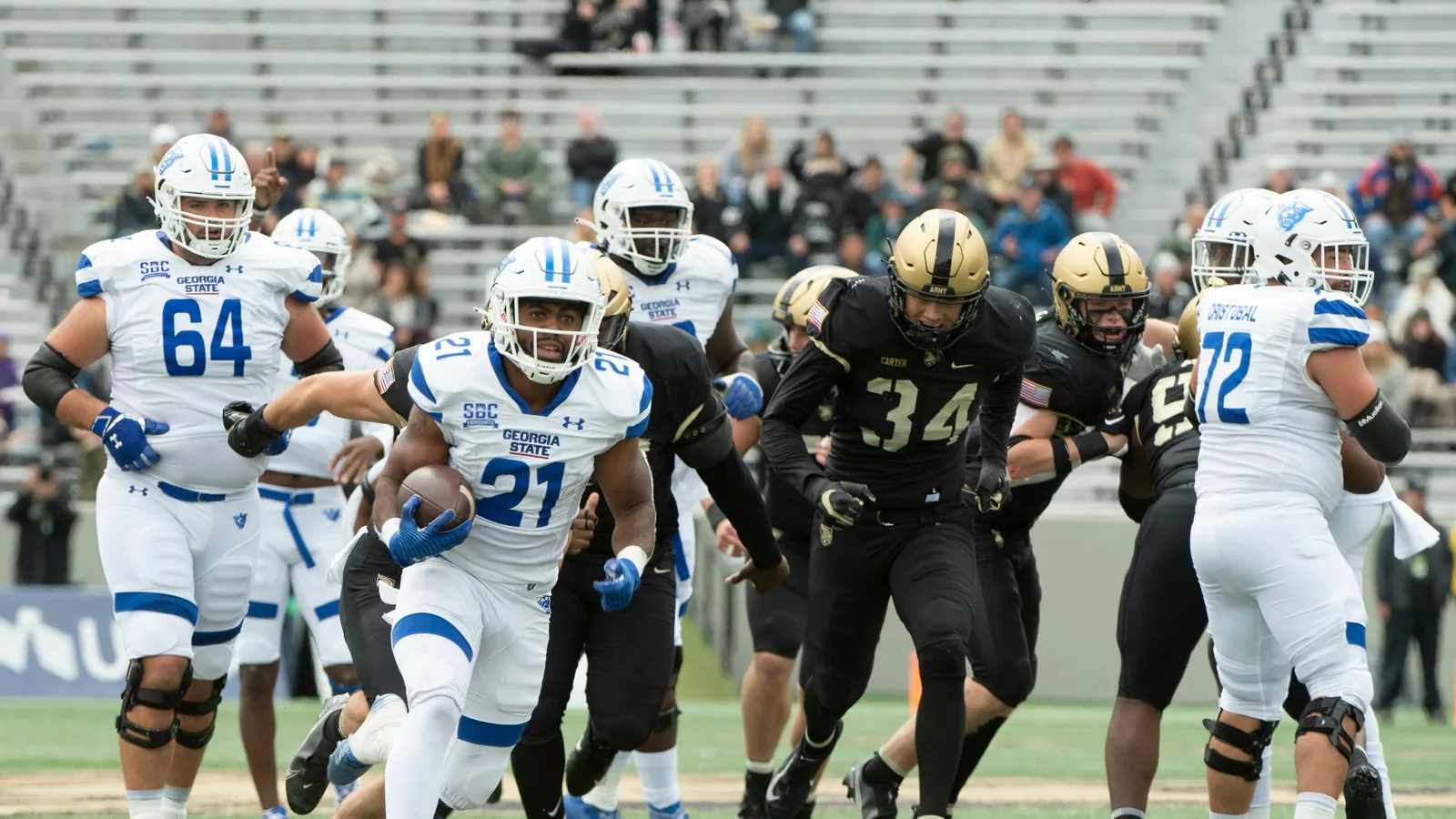 Georgia State faces Army at Michie Stadium in 2022.