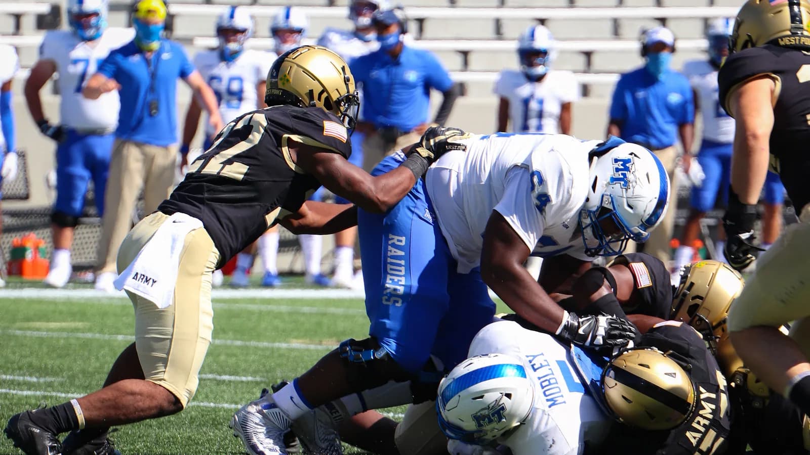 Middle Tennessee faces Army at Michie Stadium in 2020.