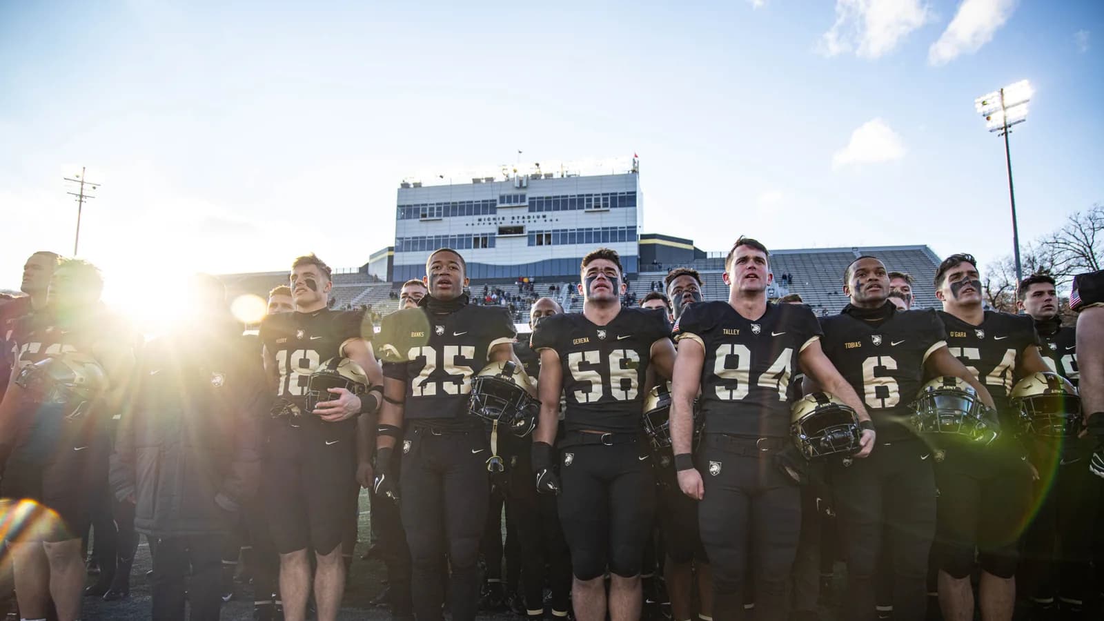 UConn faces Army at Michie Stadium in 2022.